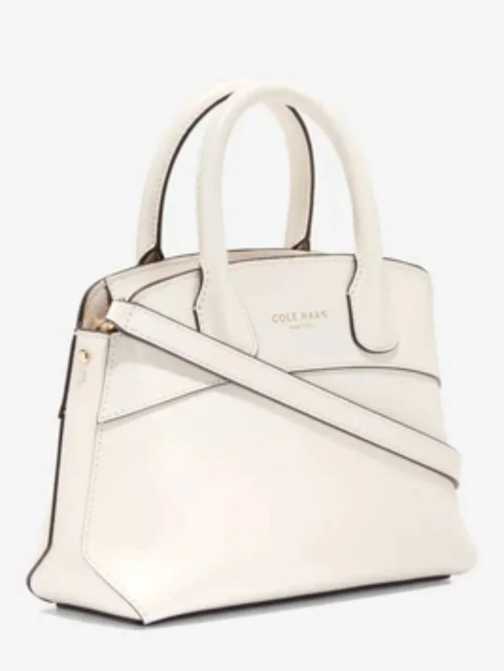 NWT ✅ Cole Haan THE LADY Small Satchel Bag POWDER #U08298 ✨ NWT + Dust Bag